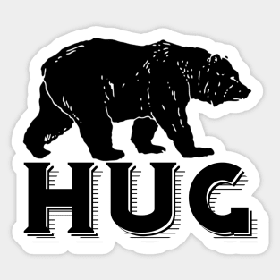 Bear Hug Sticker